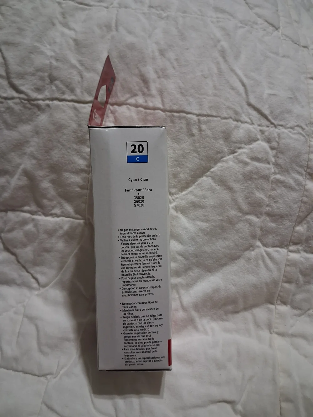 Canon PIXMA 20 Cyan Ink Bottle 70ml